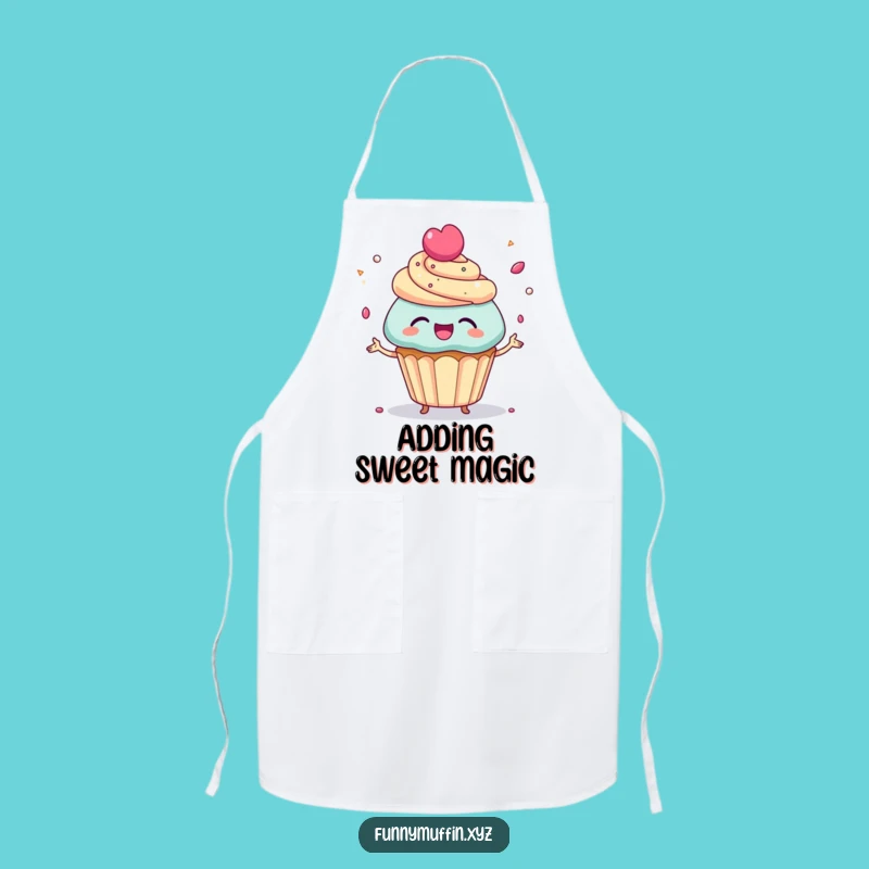 Funny Cupcake Juggling Apron - Sweet Baker & Delightful Gift!
