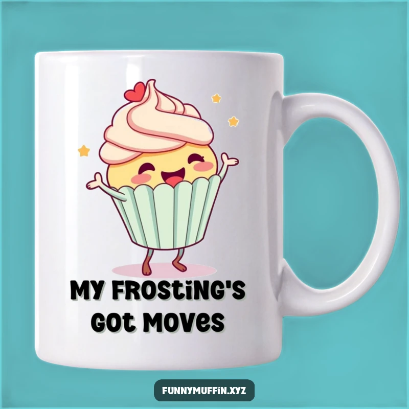 Funny Cupcake Dance Mug: A Delightful Treat for Your Coffee Break