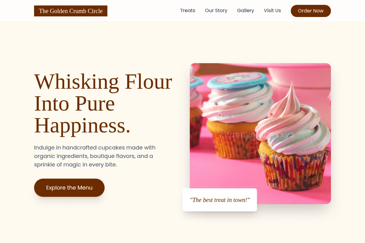 Whisk Cupcake