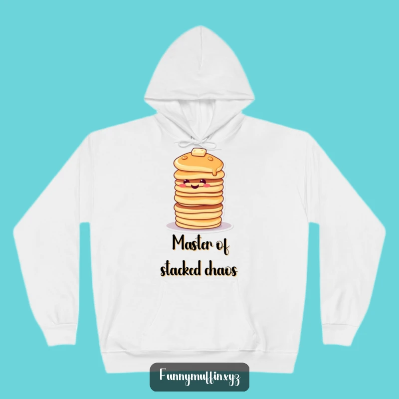 Funny Pancake Stack Hoodie: Cozy Up with a Smile!