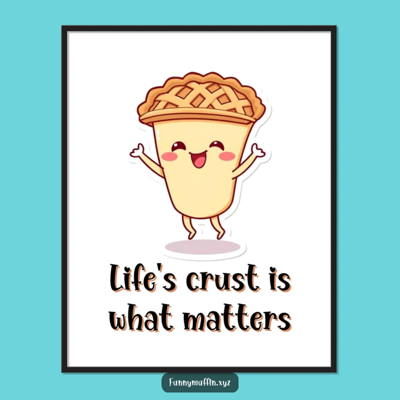 Free Printable Wall Art: Funny Pie Shimmy Decor Downloadable Art