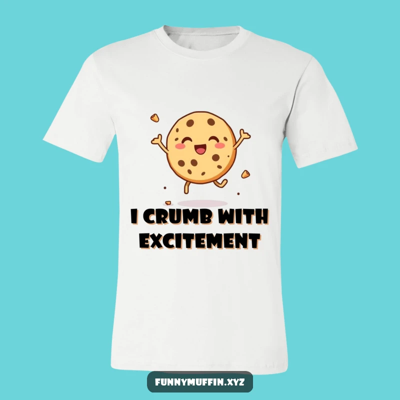 Funny Cookie Leap T-Shirt: Show Off Your Joyful Spirit!