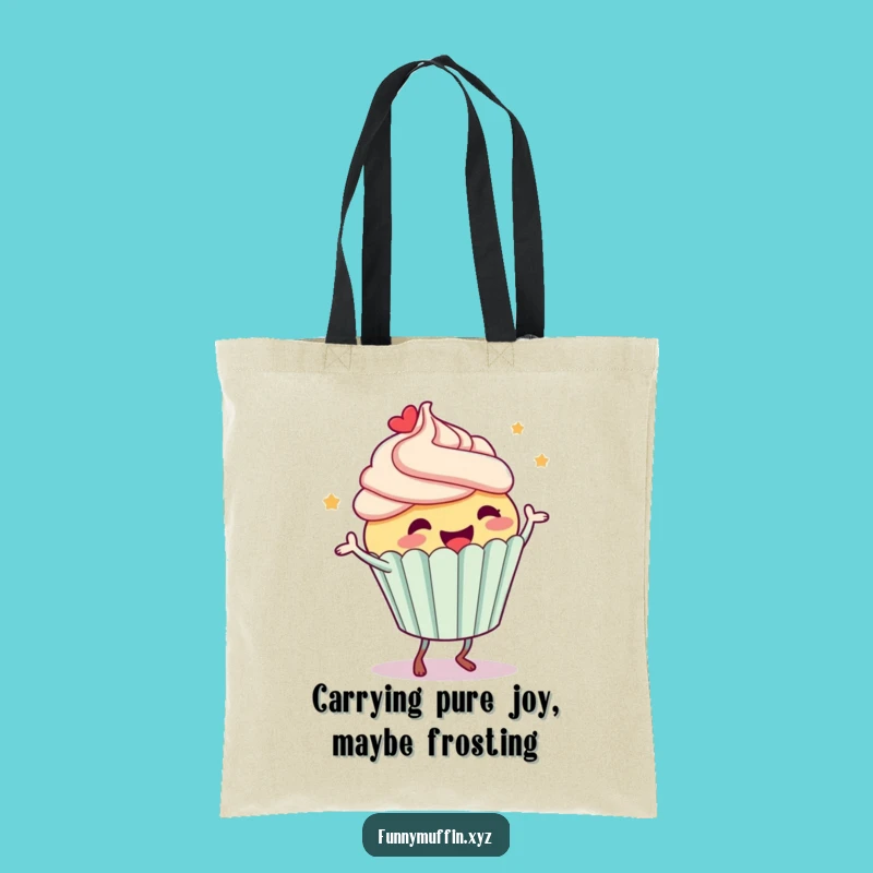 Funny Cupcake Dance Tote Bag: Carry Your Fun Anywhere!